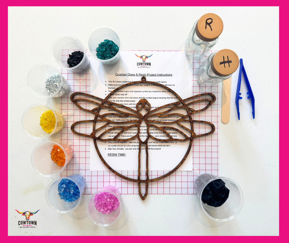 Dragonfly Glass & Resin Kit