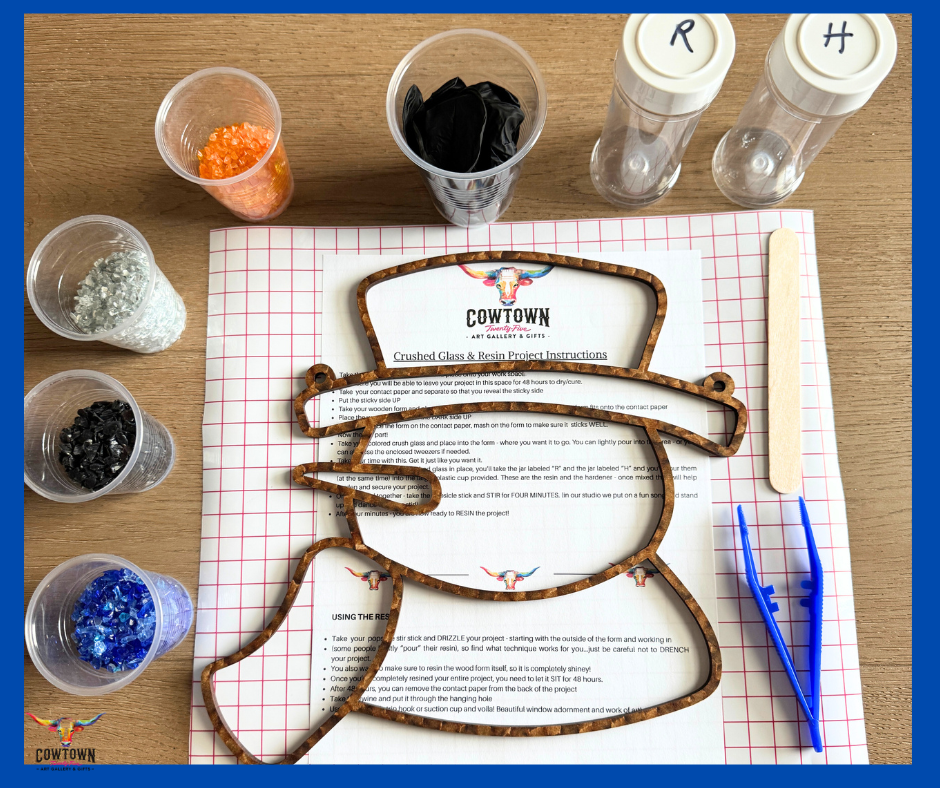 Snowman Kit - Blue/Black