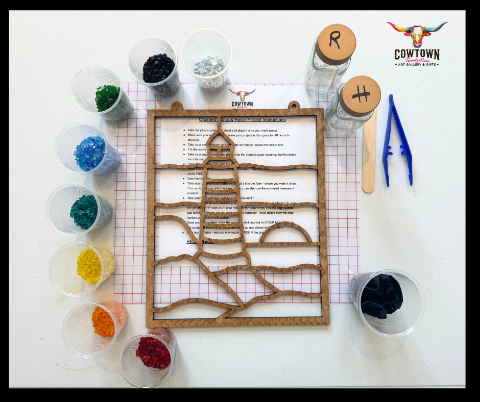 Lighthouse Glass & Resin DIY kit