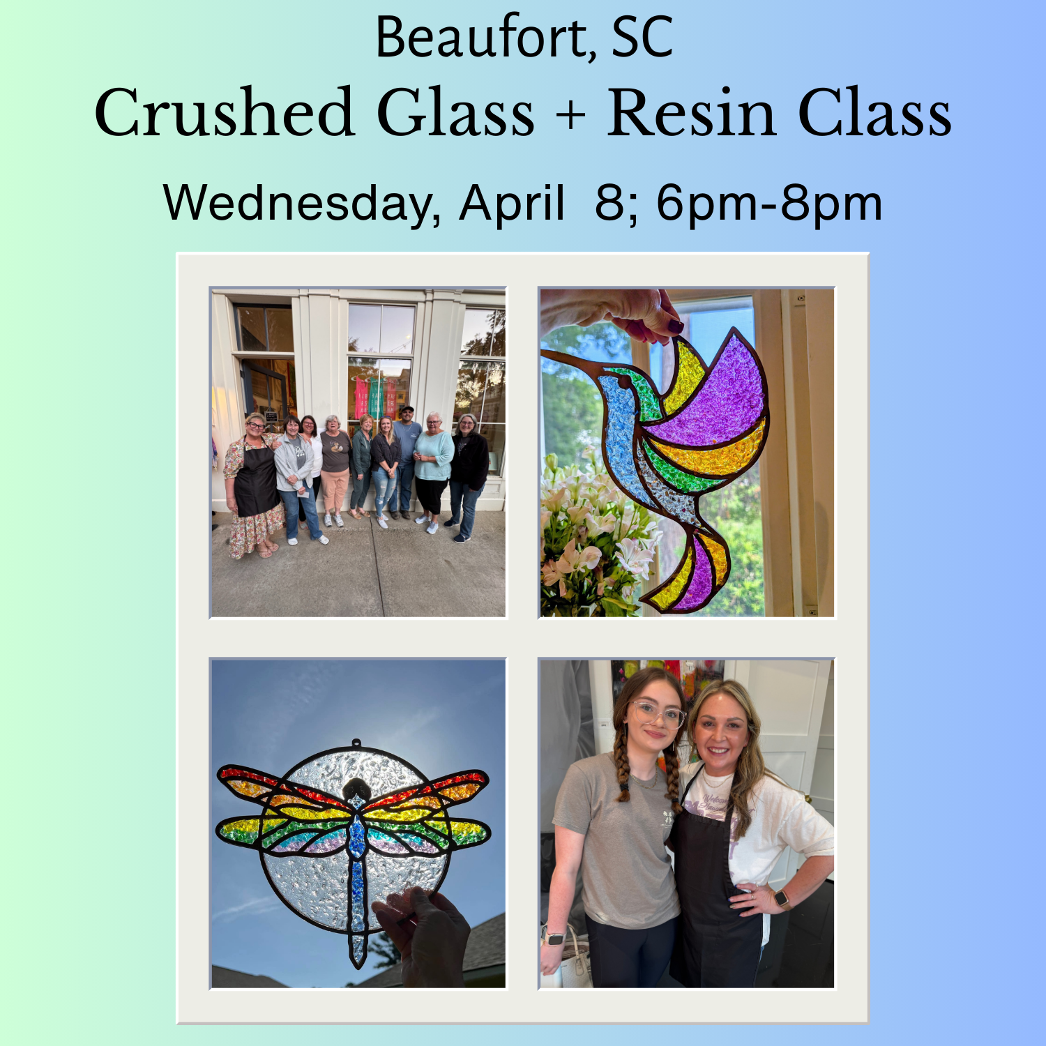 BEAUFORT- Wednesday, April 8; 6pm-8pm