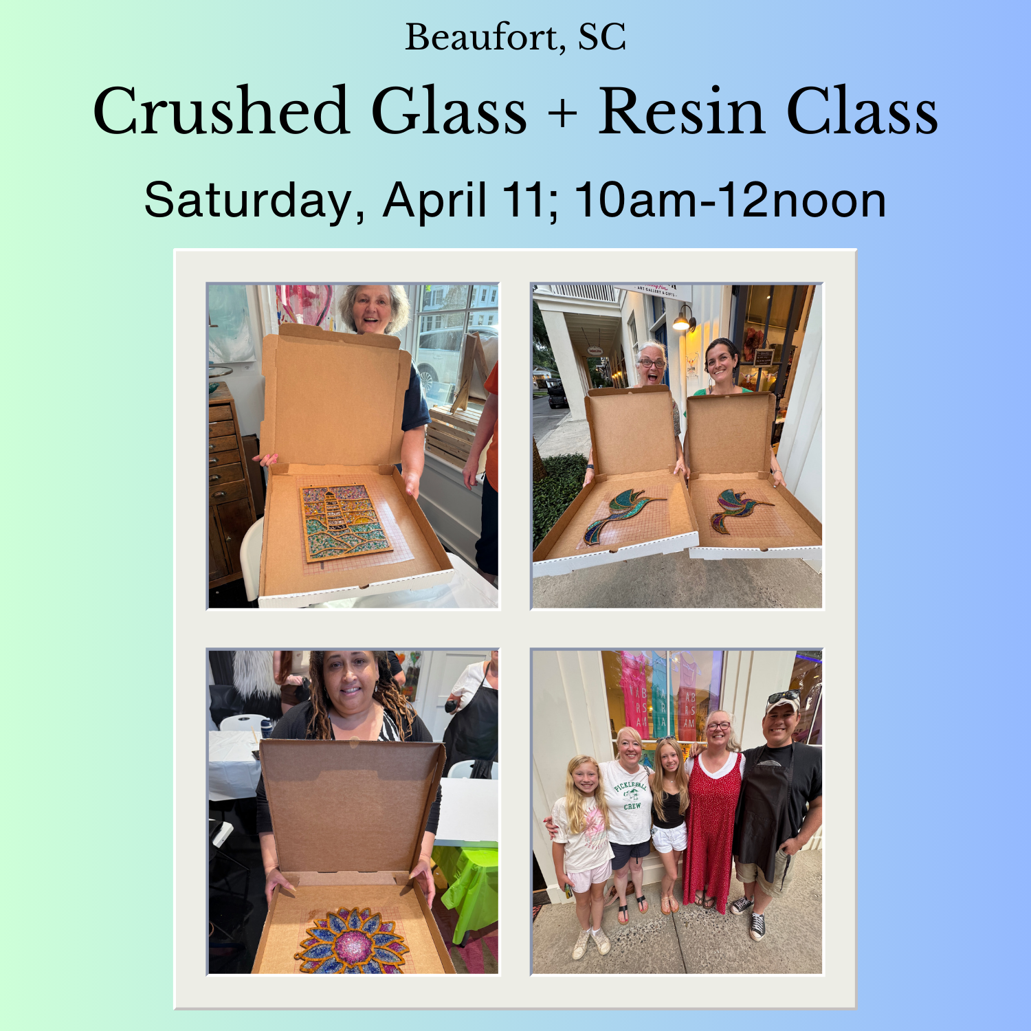 BEAUFORT- Saturday, April 11; 10a - 12noon