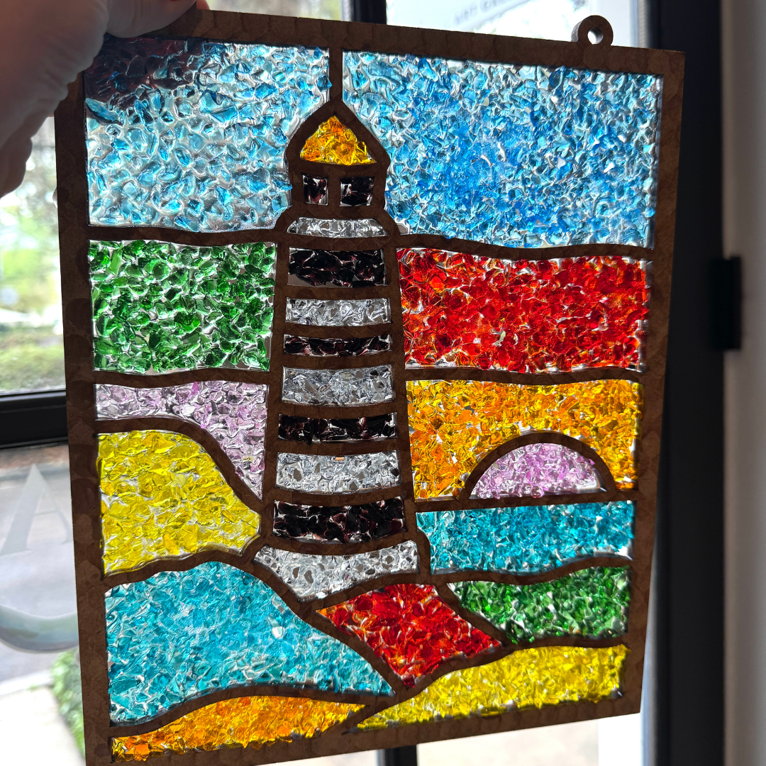 Lighthouse Glass & Resin DIY kit