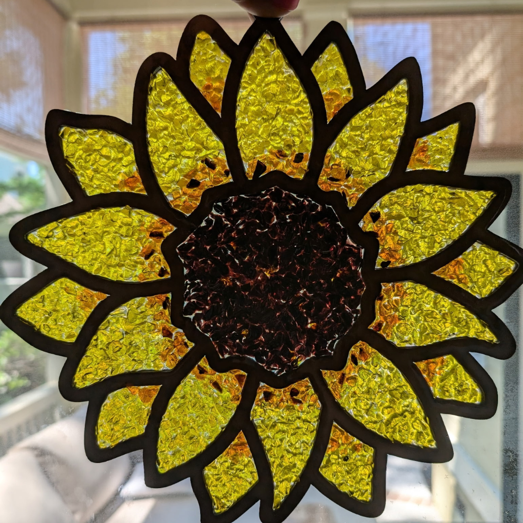 Sunflower Glass & Resin DIY Kit