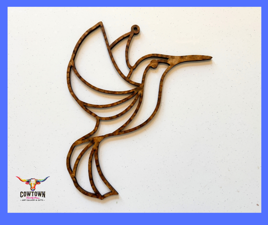 Hummingbird Glass & Resin DIY Kit